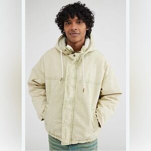 BDG River Hoodie Canvas Work Jacket